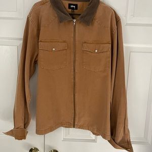 Stussy Washed Canvas Work Shirt NWT